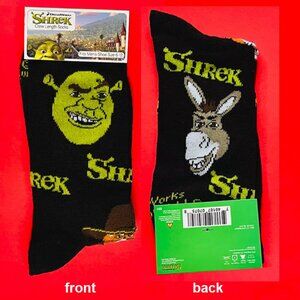 *3/$15* Mens Shrek, Donkey and Puss in Boots Socks